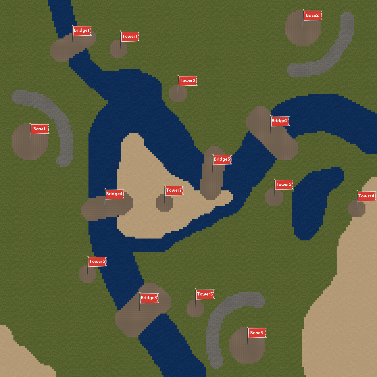 Tri Faction Map 2